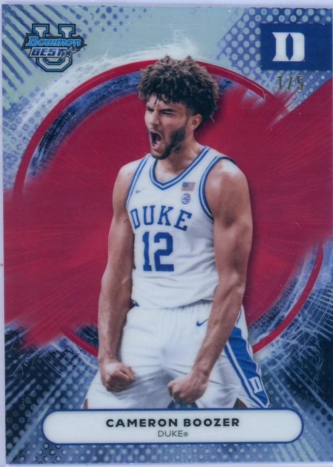 Cameron Boozer [Red Refractor] #69