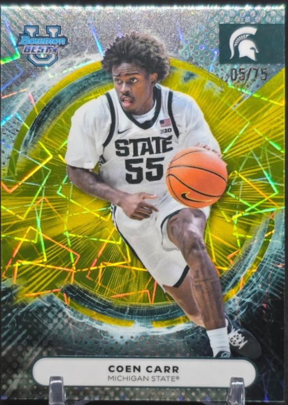 Coen Carr [Yellow Lazer Refractor] #43