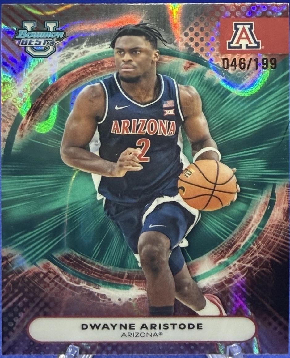 Dwayne Aristode [Aqua Lava Refractor] #17