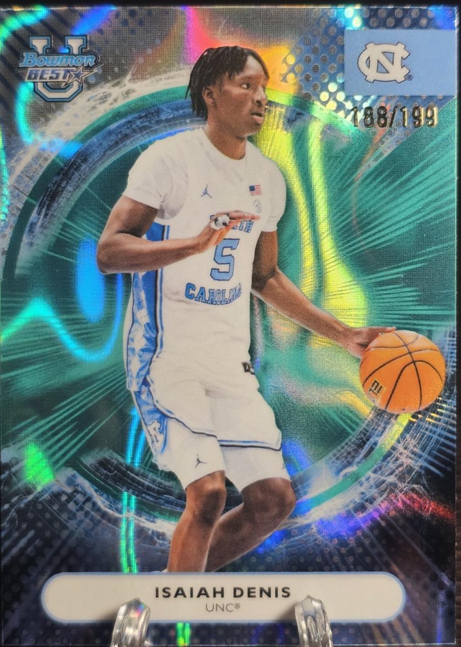 Isaiah Denis [Aqua Lava Refractor] #57