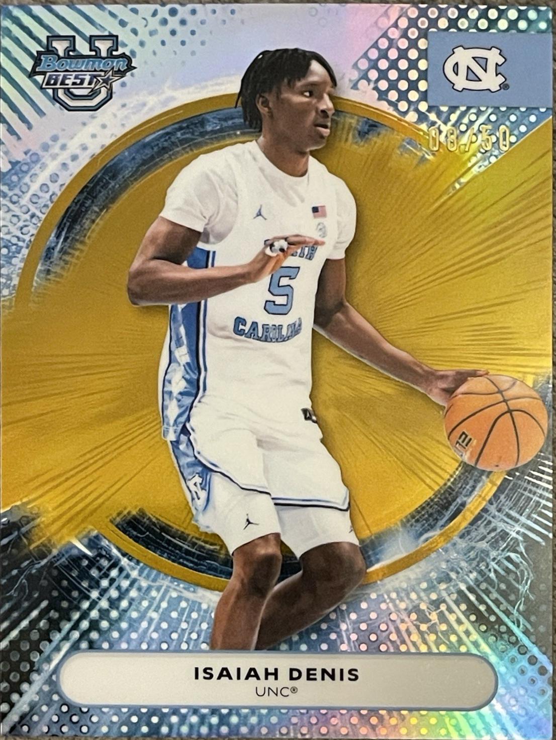 Isaiah Denis [Gold Refractor] #57