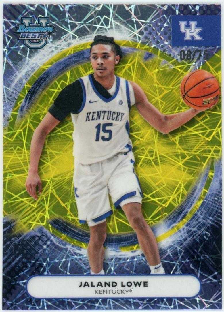 Jaland Lowe [Yellow Lazer Refractor] #31