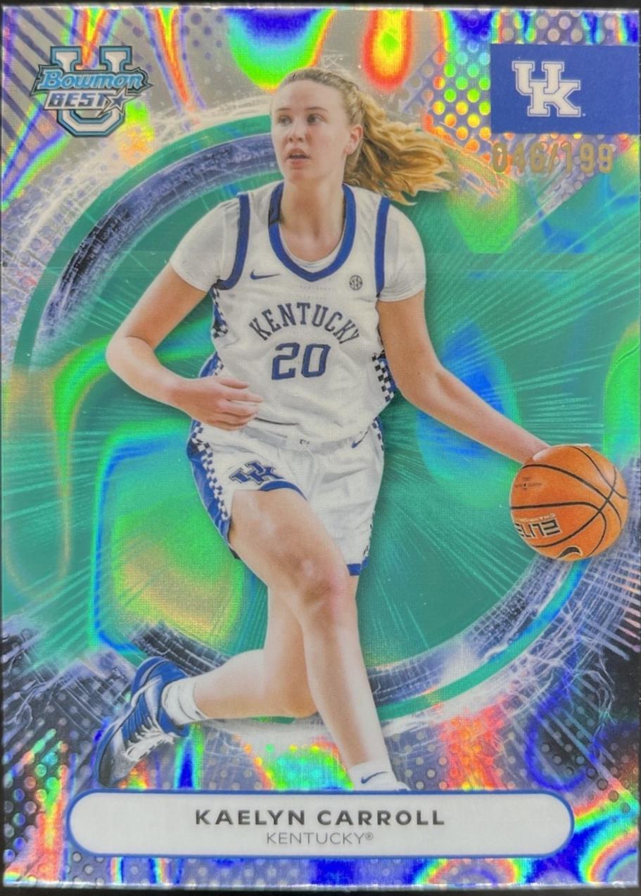 Kaelyn Carroll [Aqua Lava Refractor] #90