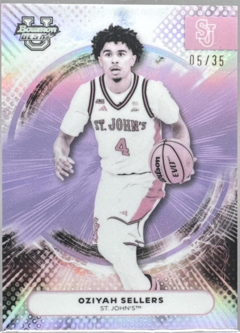 Oziyah Sellers [Pearl Refractor] #95