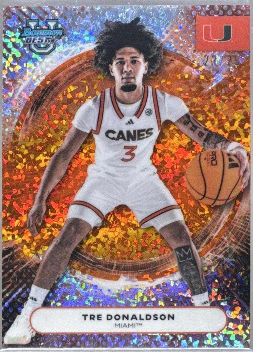 Tre Donaldson [Orange Mini-Diamond Refractor] #6