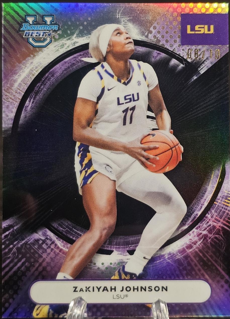 ZaKiyah Johnson [Black Refractor] #81