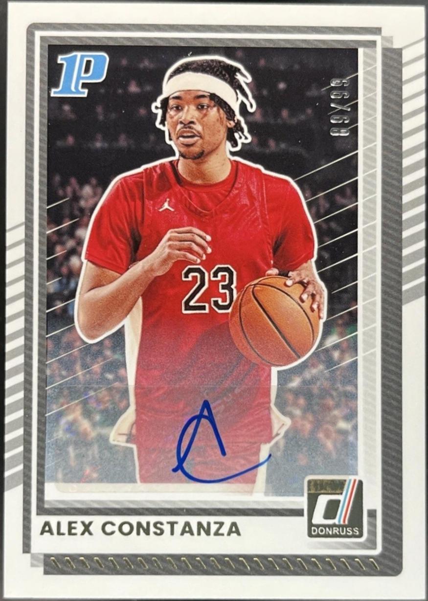 Alex Constanza [Orange Lava Autograph] #83