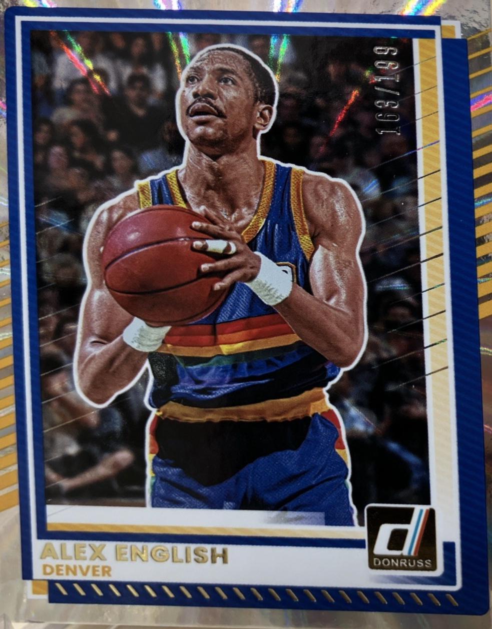 Alex English [Holo Laser] #158