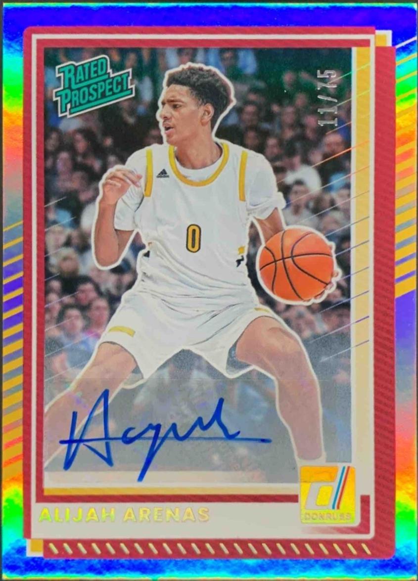 Alijah Arenas [Holo Autograph] #58