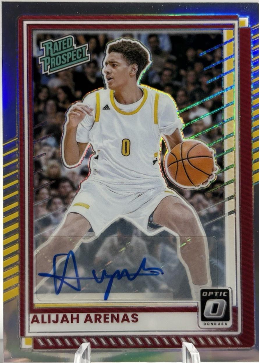 Alijah Arenas [Holo Optic Autograph] #58