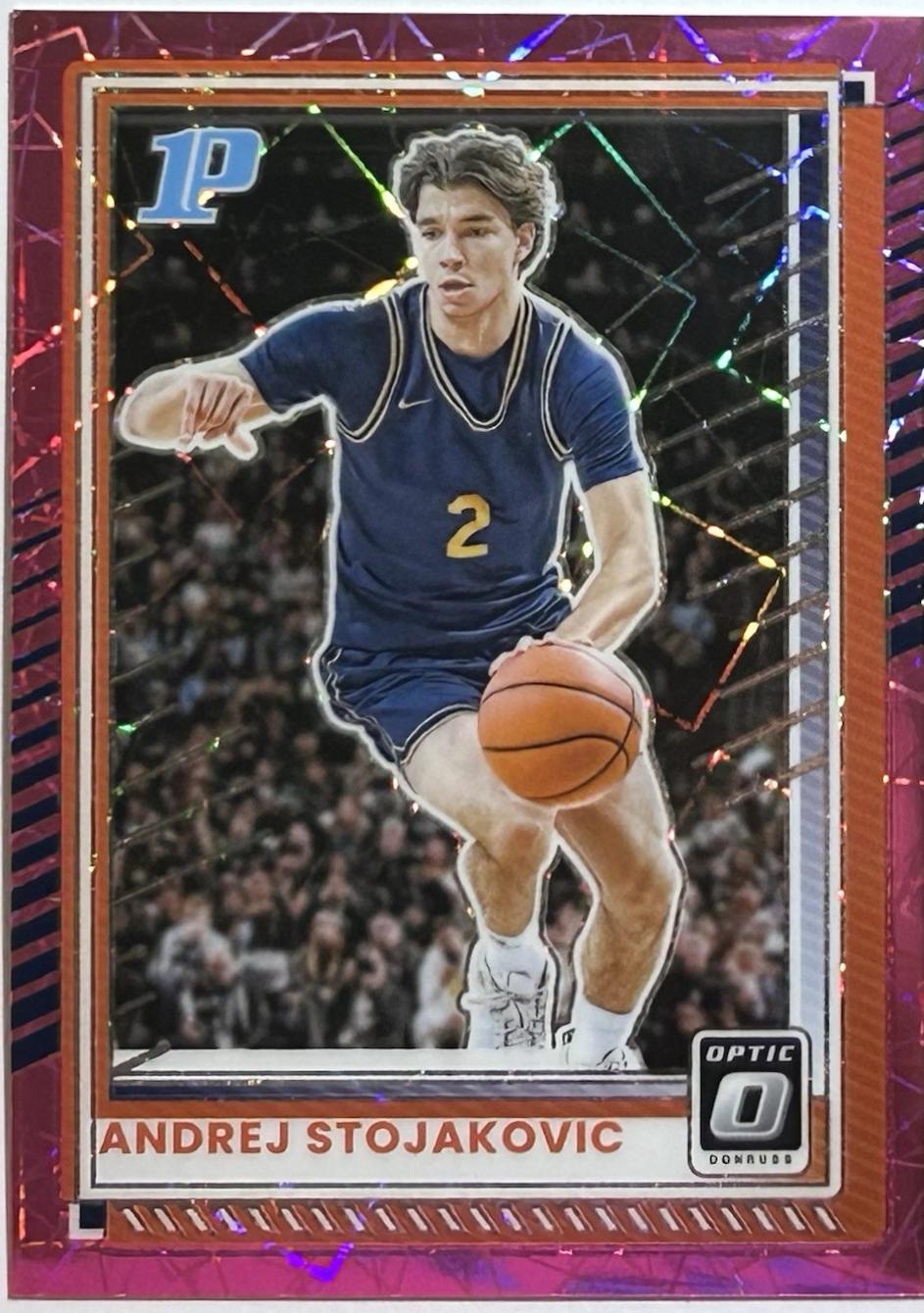 Andrej Stojakovic [Pink Velocity Optic] #76