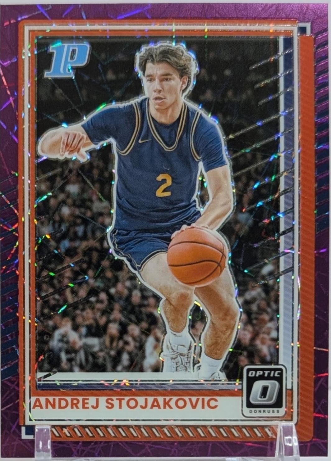 Andrej Stojakovic [Purple Velocity Optic] #76