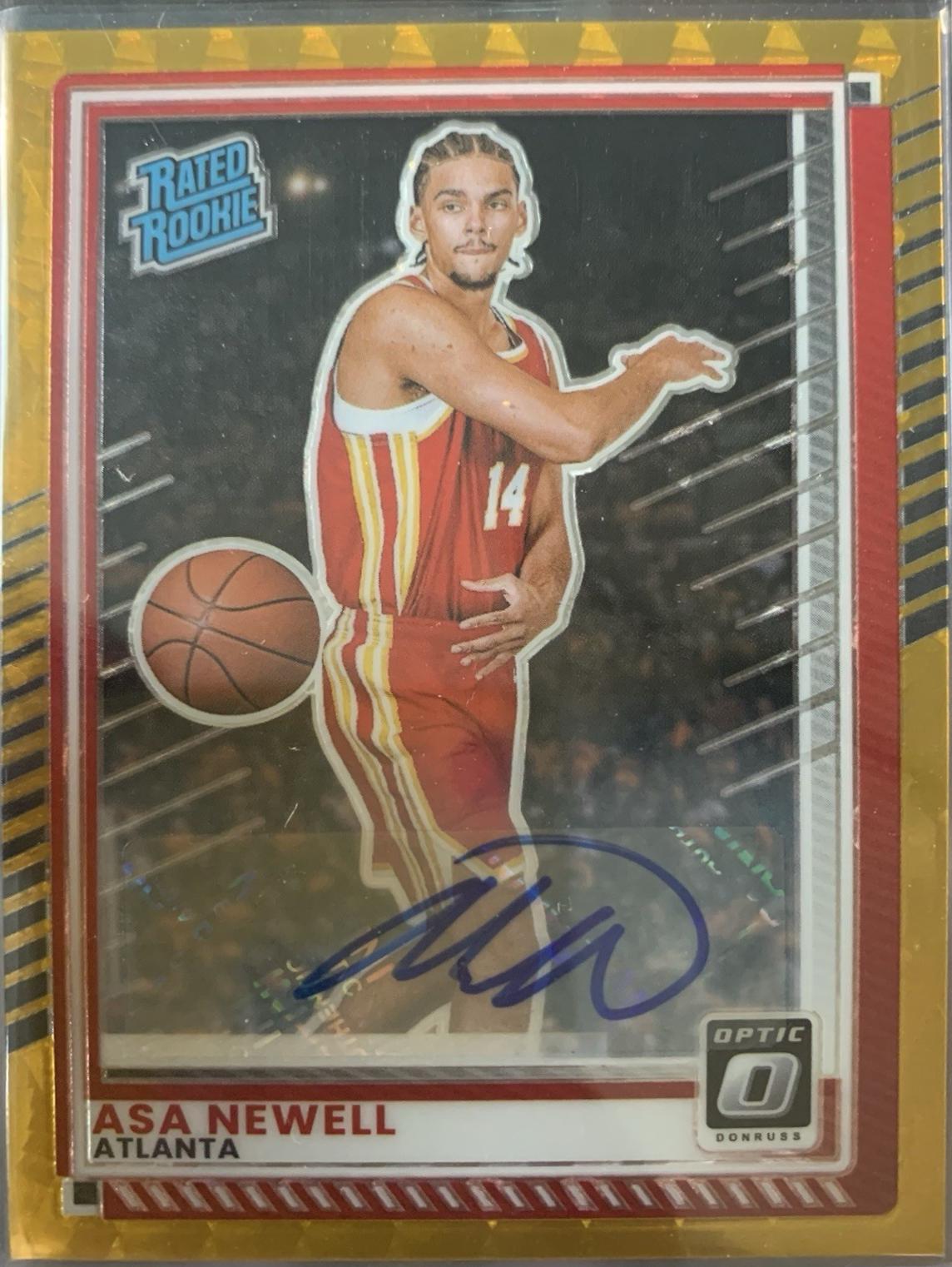 Asa Newell [FOTL Gold Holo Optic Autograph] #14
