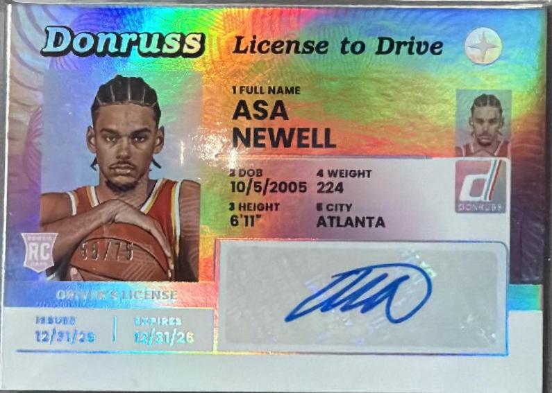 Asa Newell [Holo Autograph] #14