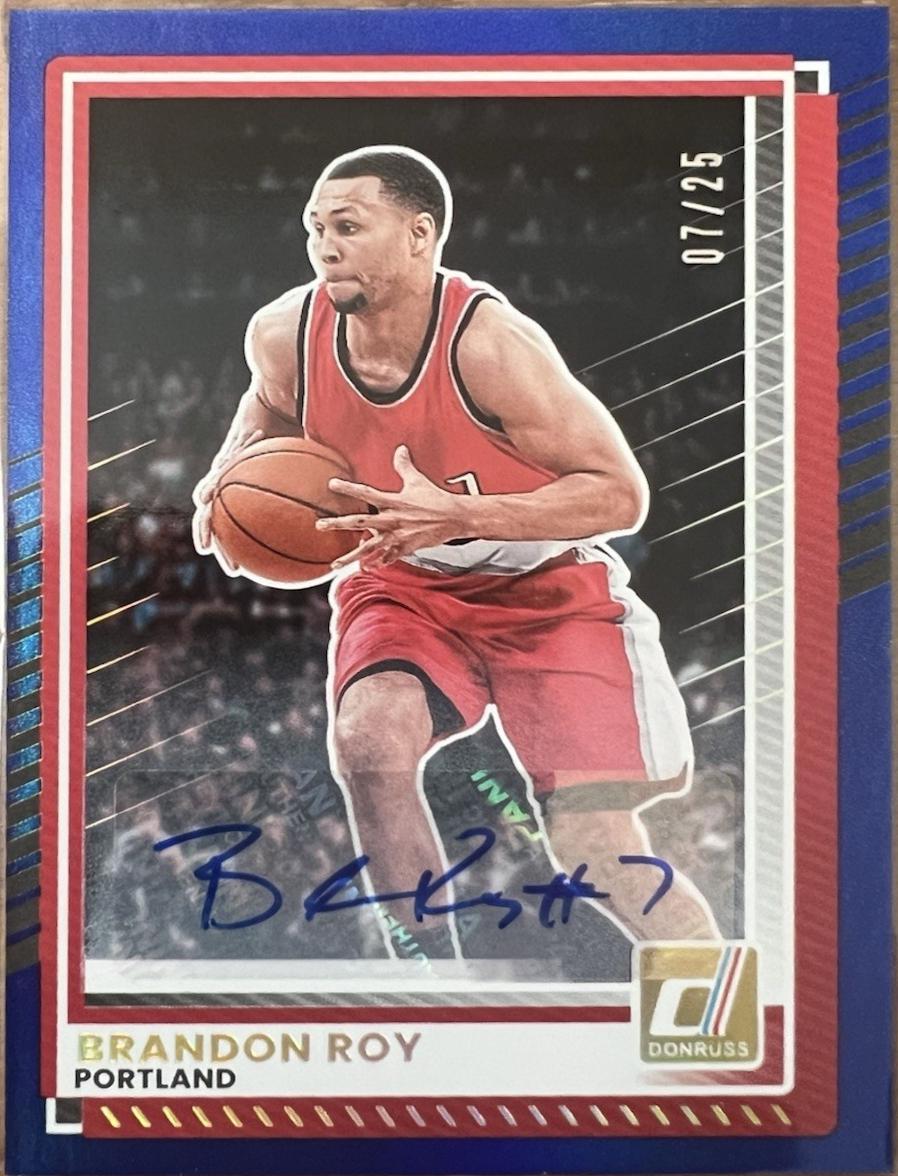 Brandon Roy [Blue Autograph] #82