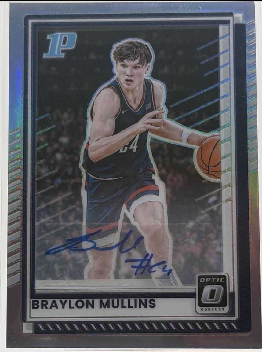Braylon Mullins [Holo Optic Autograph] #95