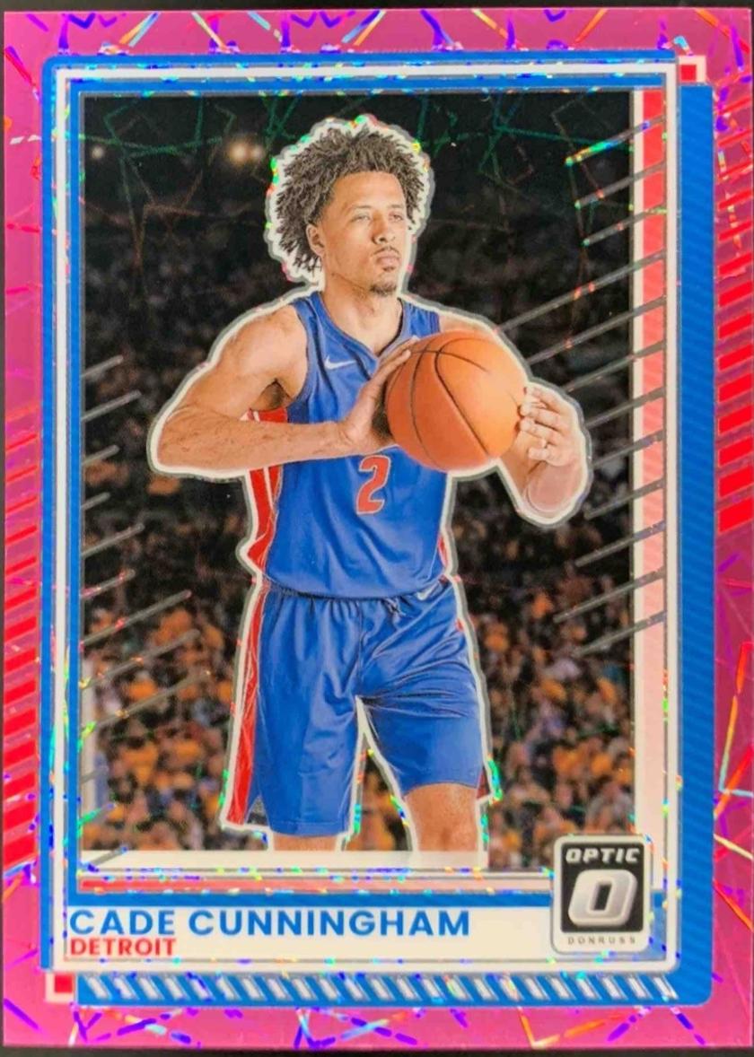 Cade Cunningham [Pink Velocity Optic] #108