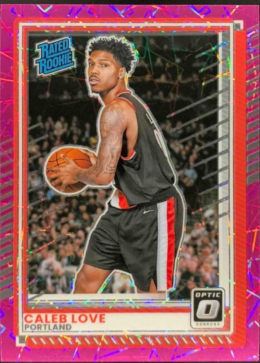 Caleb Love [Pink Velocity Optic] #97