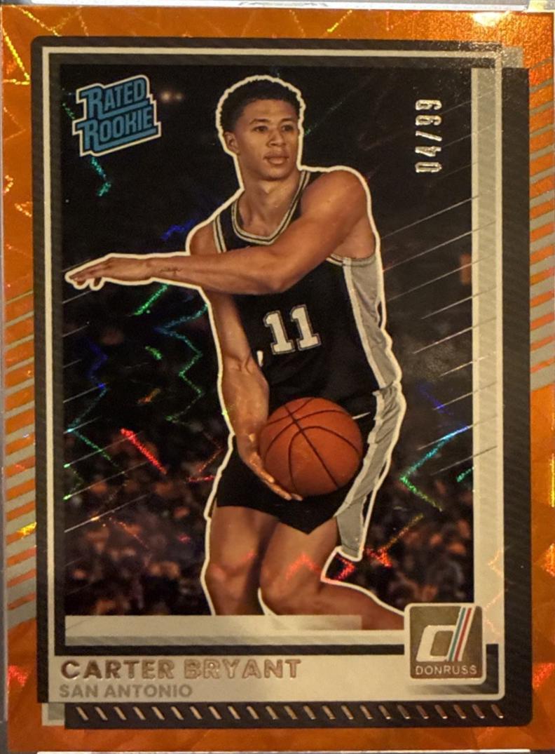 Carter Bryant [Orange Lava Autograph] #8