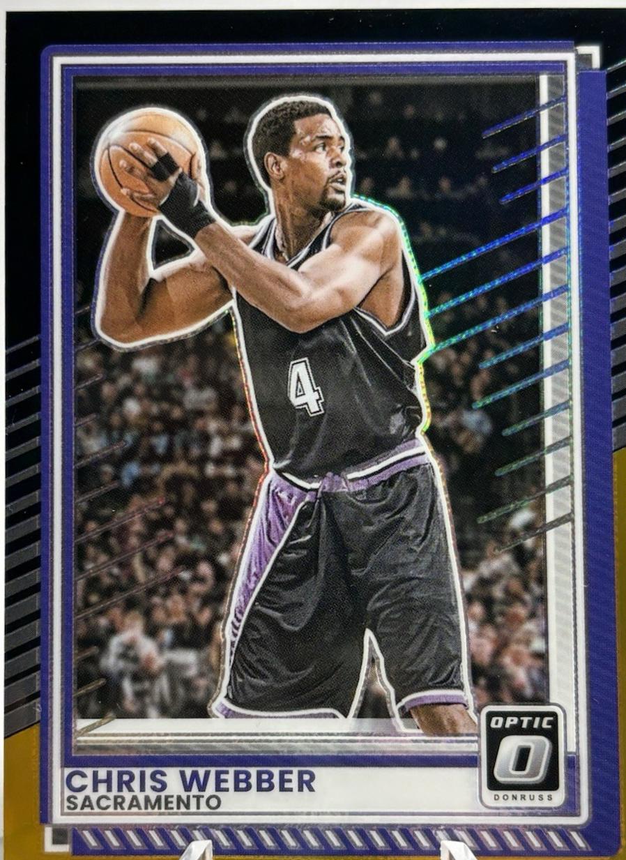 Chris Webber [Black Gold Optic] #189