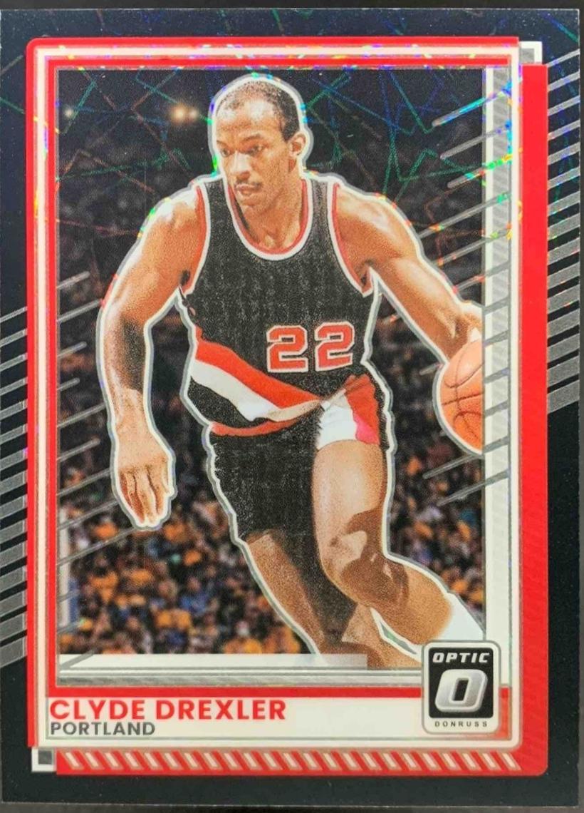 Clyde Drexler [Black Velocity Optic] #121