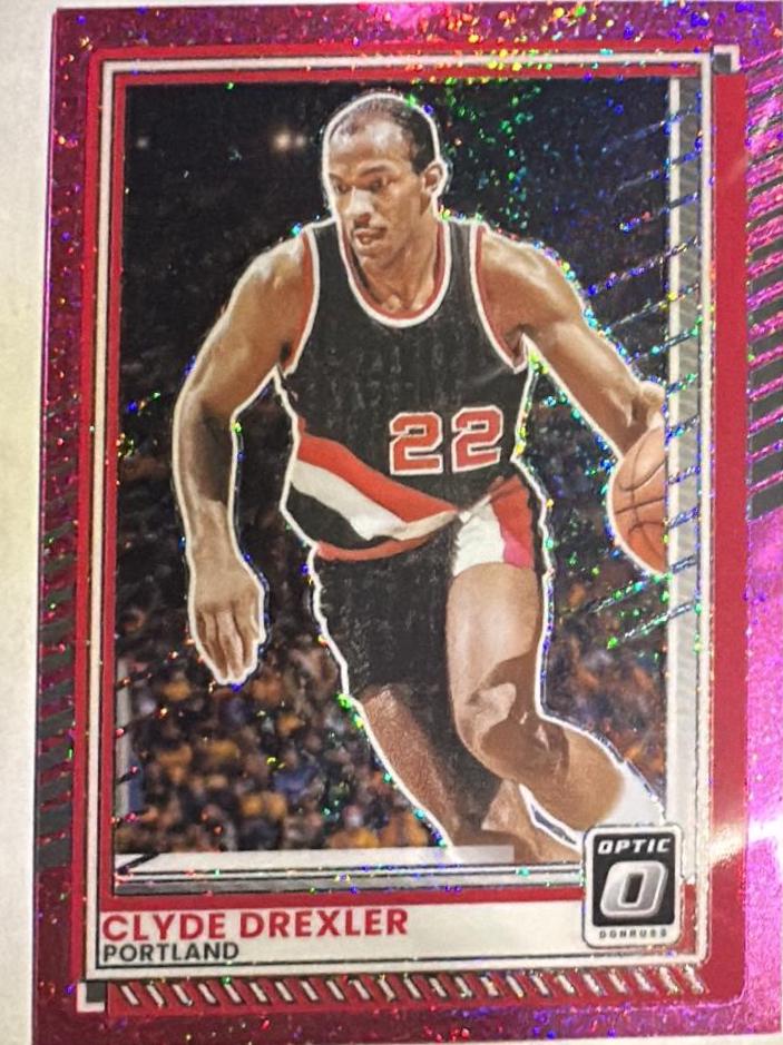 Clyde Drexler [Pink Glitter Optic] #121