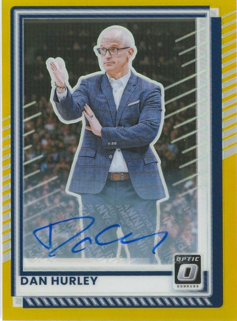 Dan Hurley [Gold Holo Optic Autograph] #194