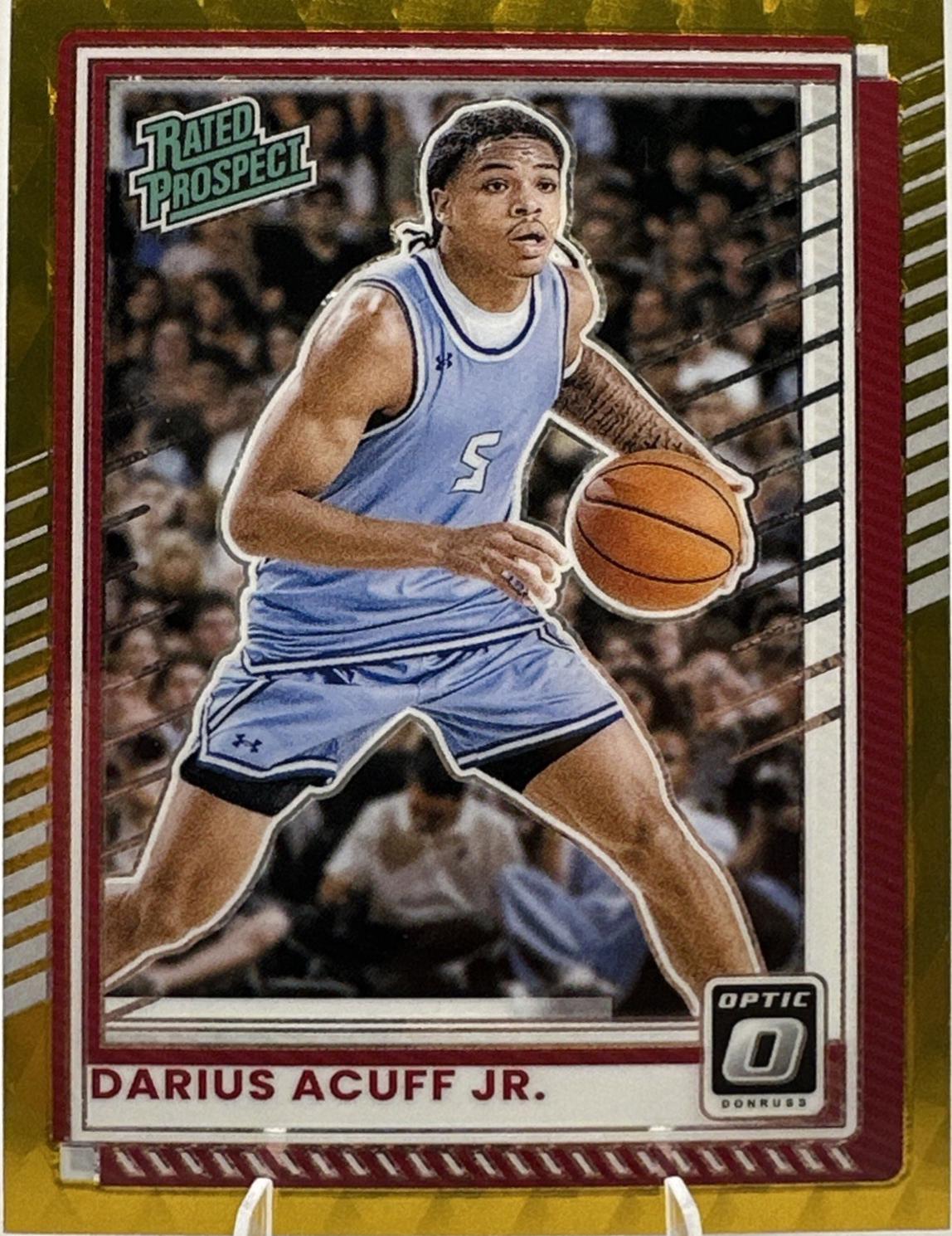 Darius Acuff Jr. [FOTL Gold Optic] #63