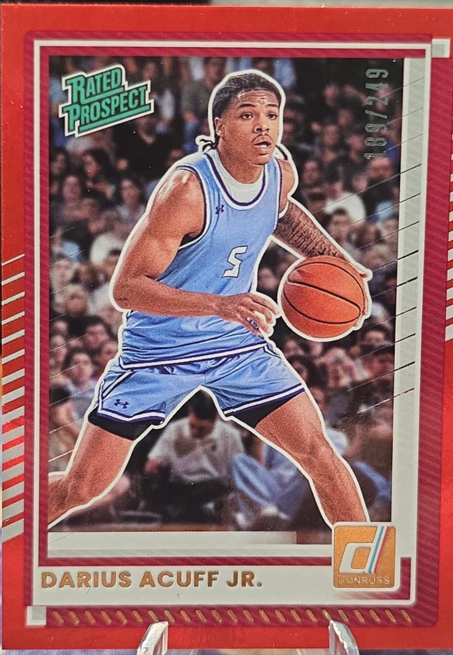 Darius Acuff Jr. [Red Cubic] #63