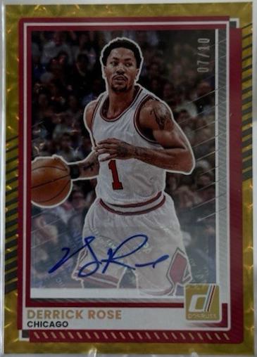 Derrick Rose [Gold Autograph] #170