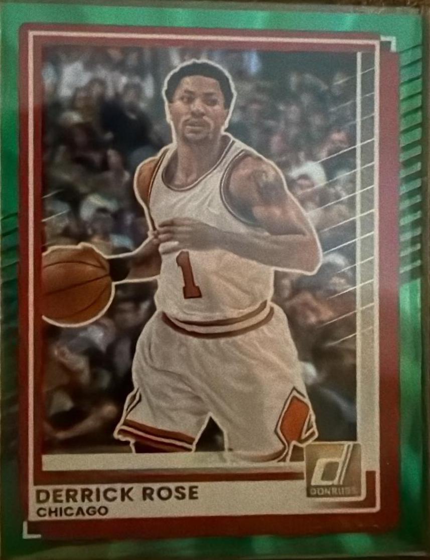 Derrick Rose [Holo Green Laser] #170