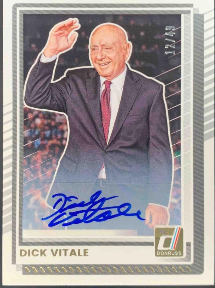 Dick Vitale [Red Autograph] #181