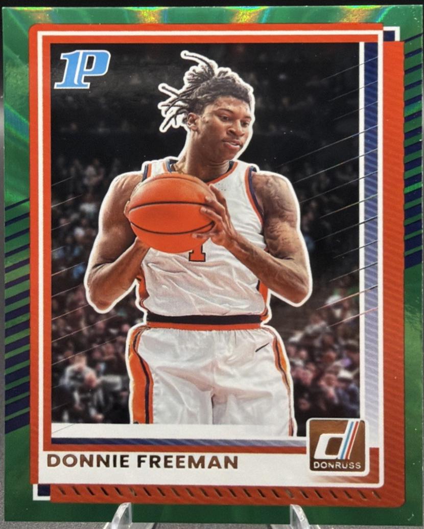 Donnie Freeman [Holo Green Laser] #84