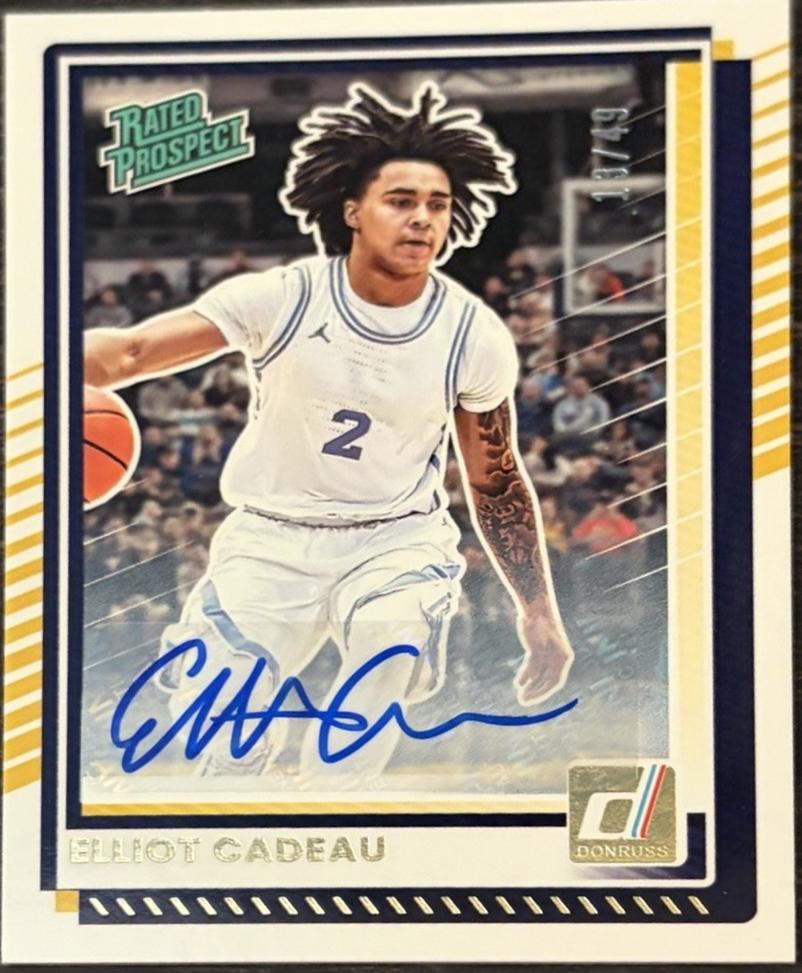 Elliot Cadeau [Red Autograph] #48