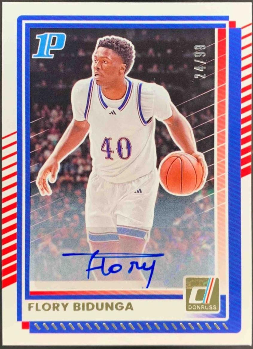 Flory Bidunga [Orange Lava Autograph] #93