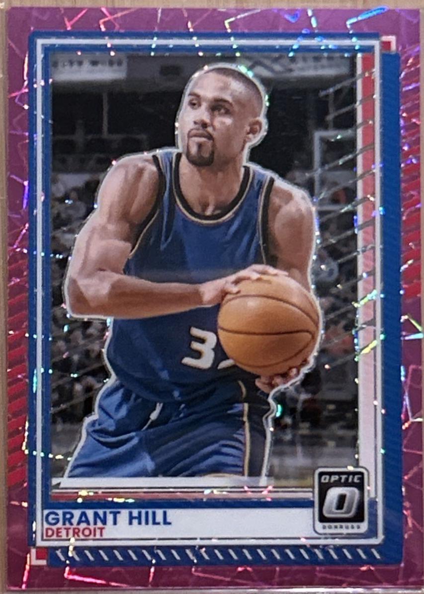 Grant Hill [Pink Velocity Optic] #128