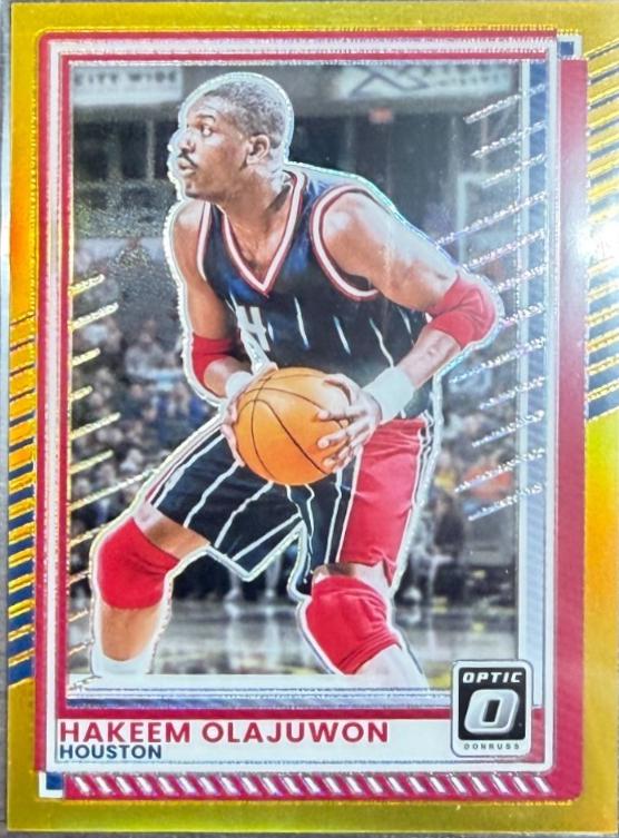 Hakeem Olajuwon [Gold Optic] #135