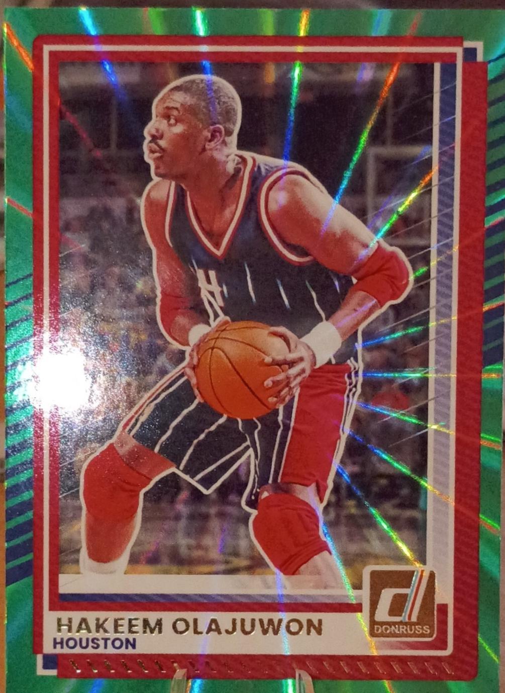 Hakeem Olajuwon [Holo Green Laser] #135