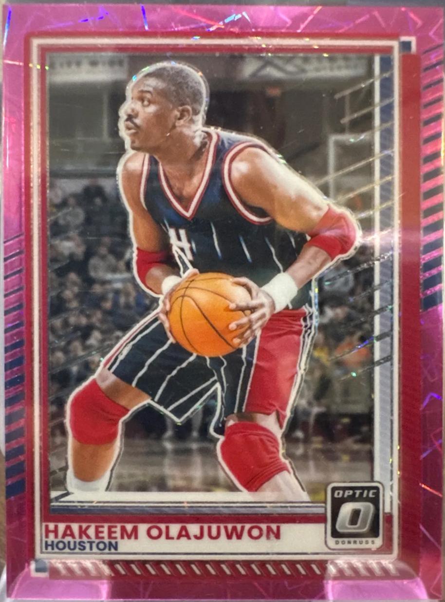 Hakeem Olajuwon [Pink Velocity Optic] #135