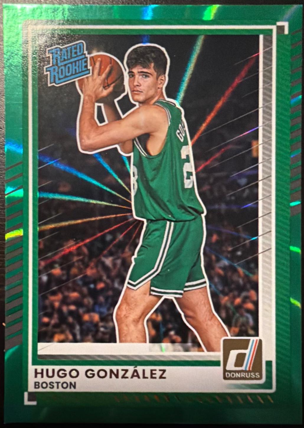 Hugo Gonzalez [Holo Green Laser] #16