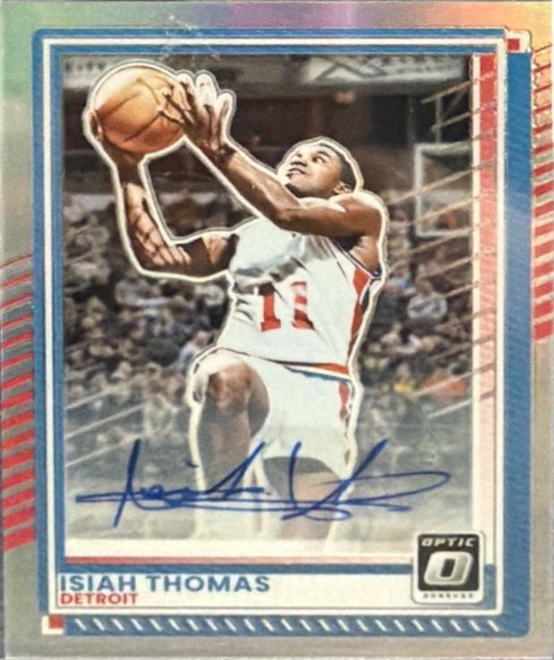 Isiah Thomas [Blue Autograph] #148