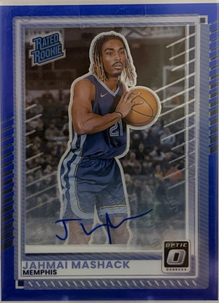 Jahmai Mashack [Blue Autograph] #44