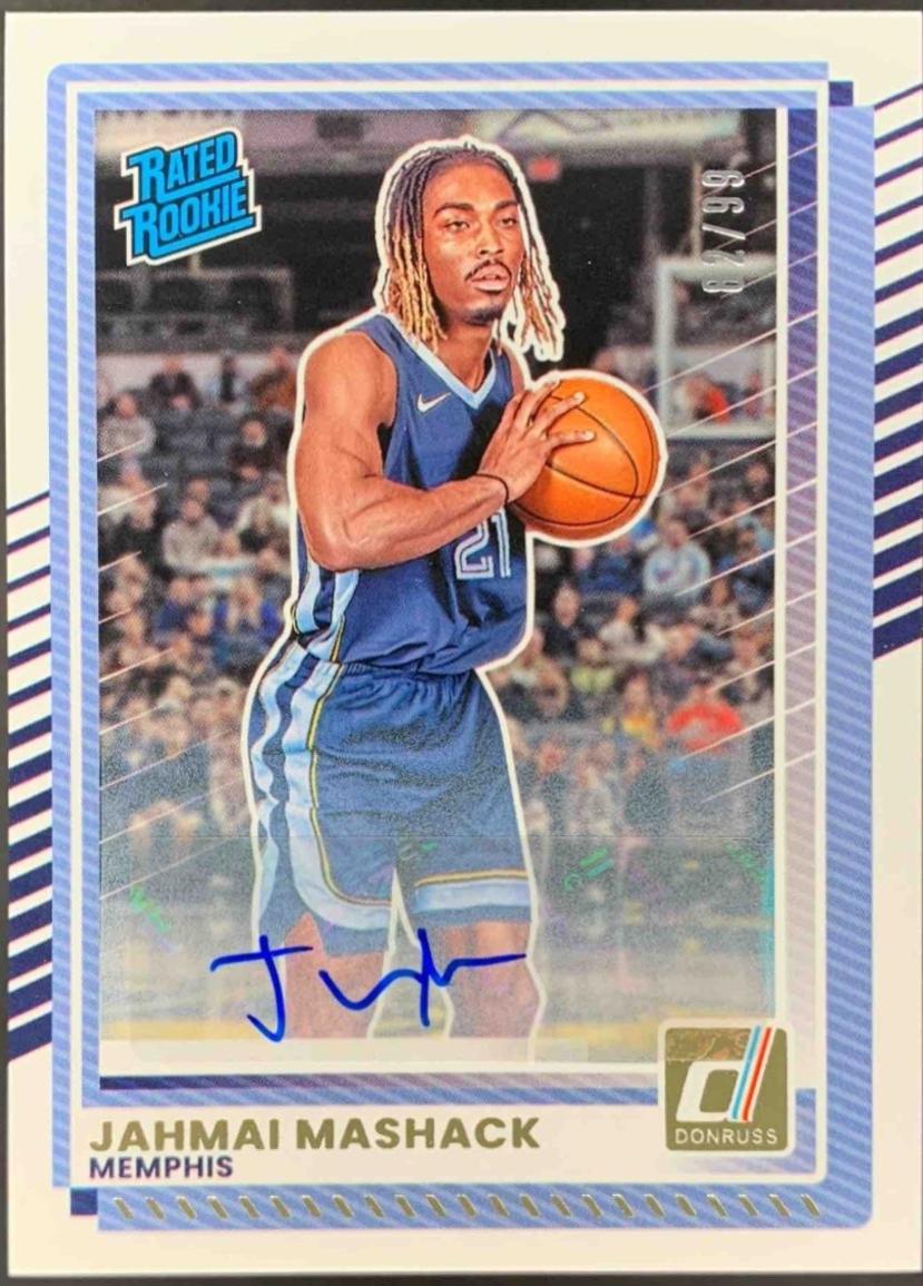 Jahmai Mashack [Orange Lava Autograph] #44