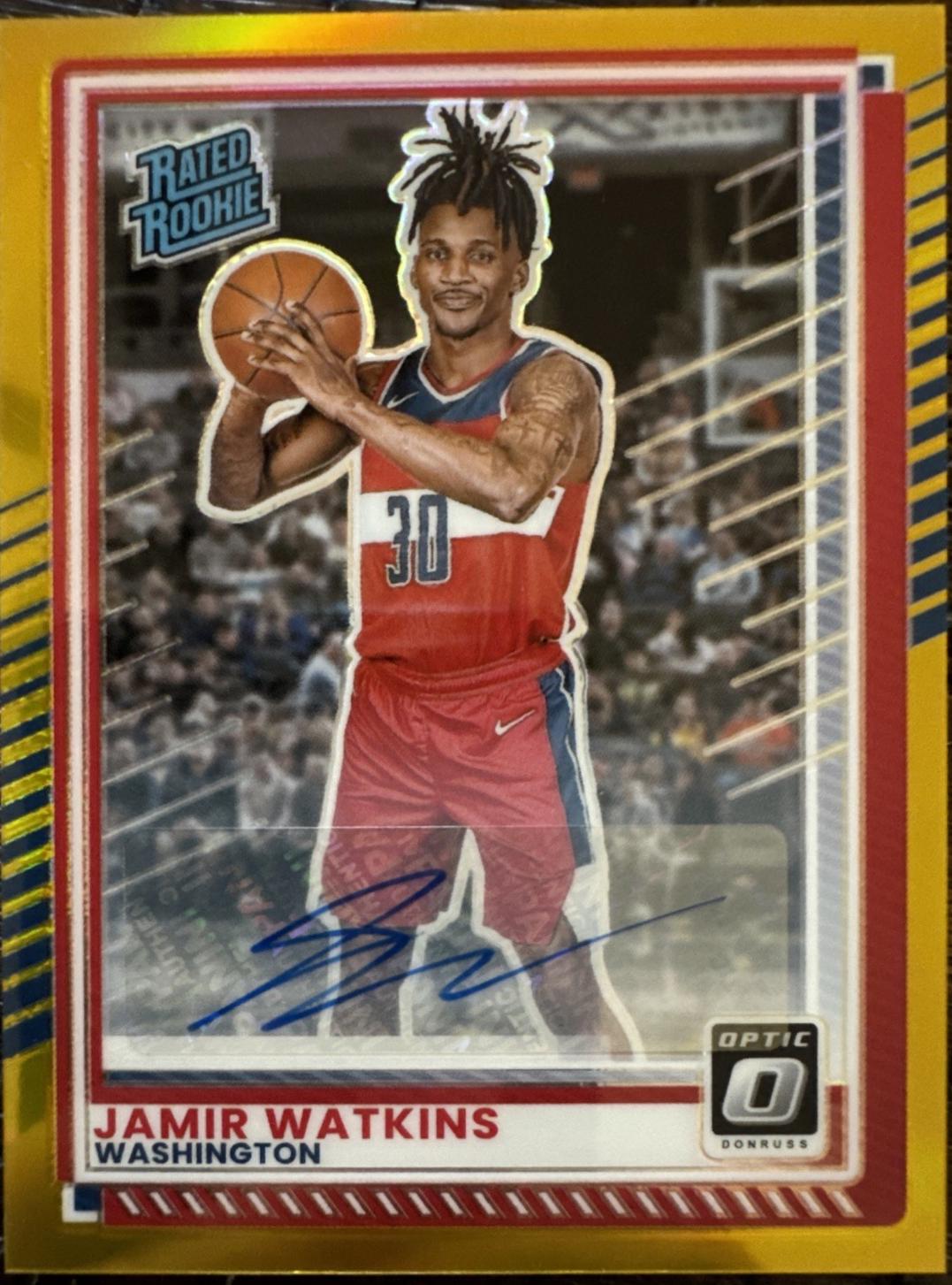 Jamir Watkins [Gold Autograph] #30