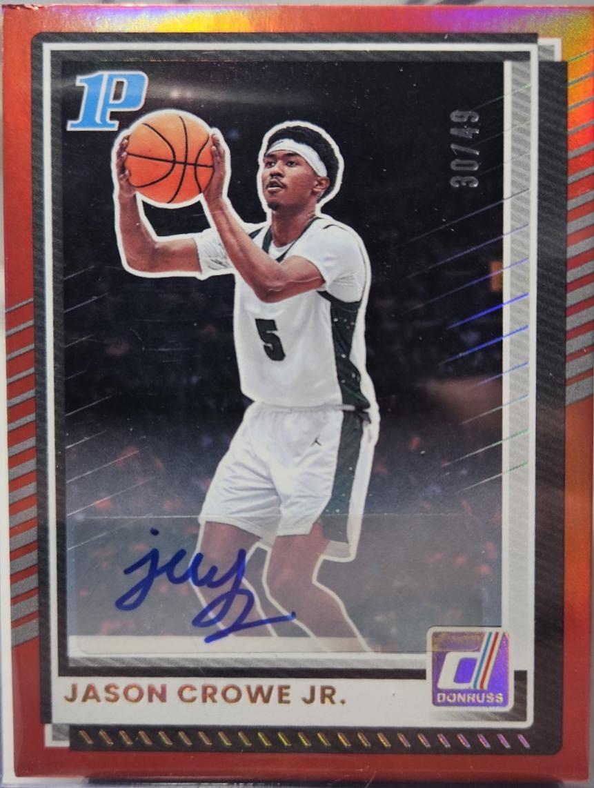 Jason Crowe Jr. [Holo Autograph] #22
