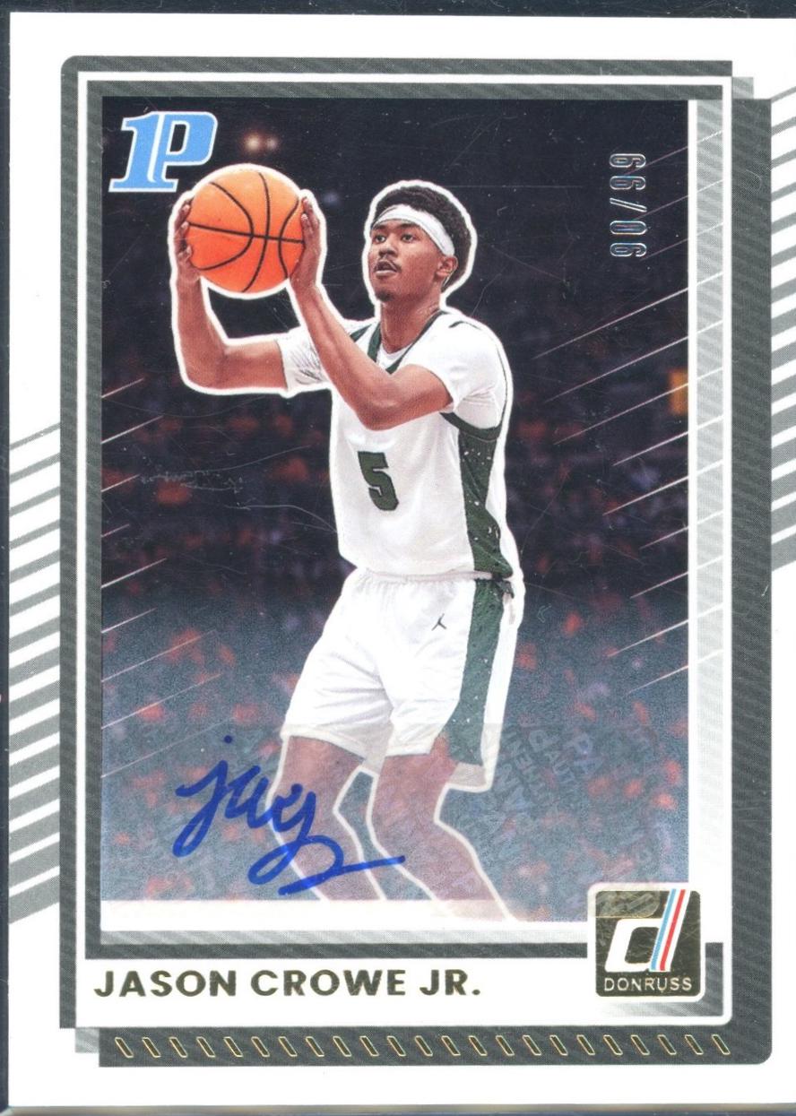 Jason Crowe Jr. [Orange Lava Autograph] #22