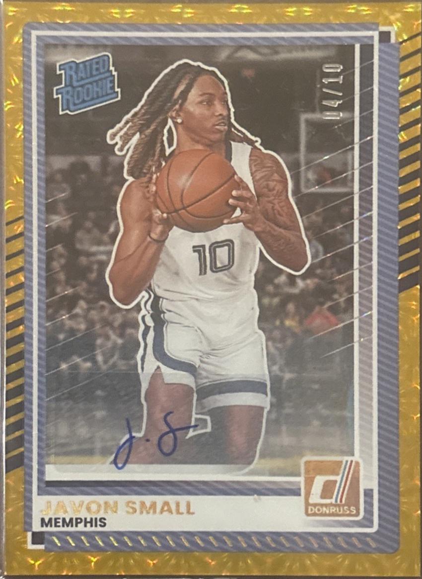 Javon Small [Gold Autograph] #35
