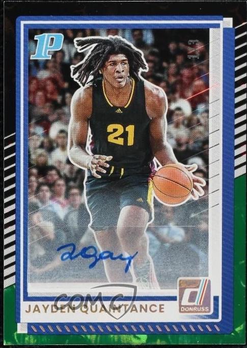 Jayden Quaintance [Black Green Autograph] #72