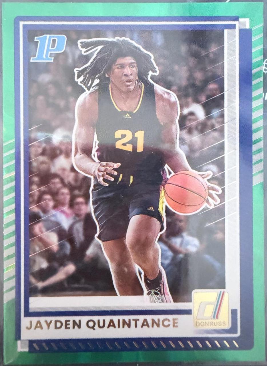 Jayden Quaintance [Holo Green Laser] #72