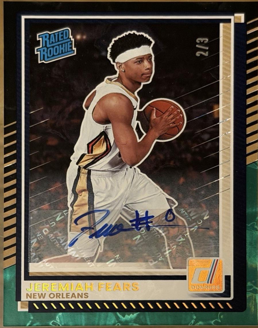 Jeremiah Fears [Black Green Autograph] #3
